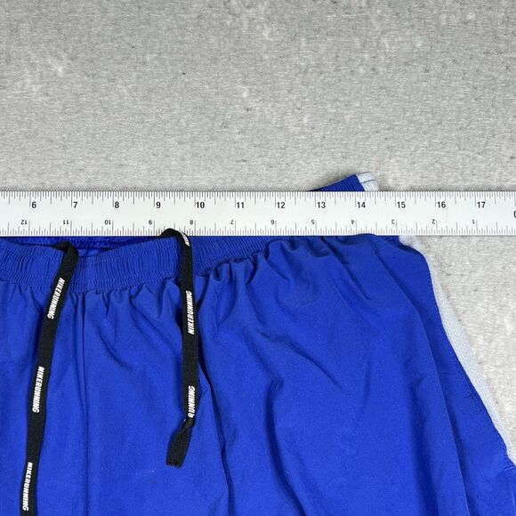 Nike Dri Fit Running Shorts Blue Lined Lightweight Drawstring Vented Men’s XXL - Picture 5 of 13